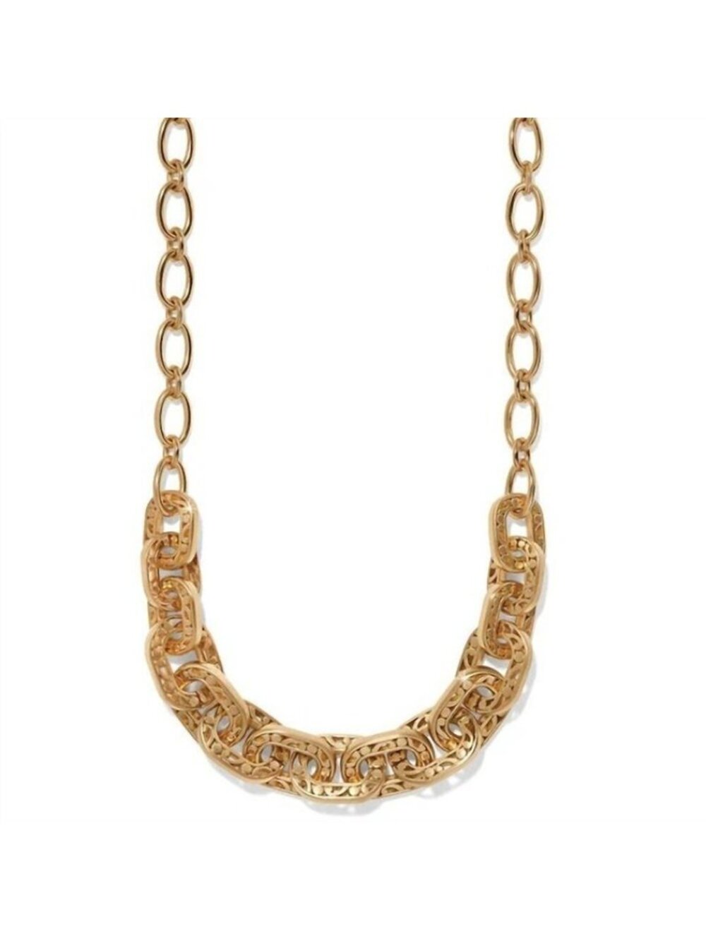 Brighton Contempo Linx gold necklace NWT JM7526
